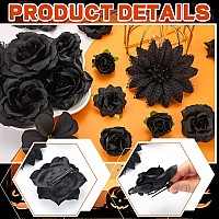 Bbto 21 Pieces Flower Hair Clip Rose Hair Clips Hair Barrettes For Women Flower Hair Accessories Boho Bride Claw Clip Hairpin Br