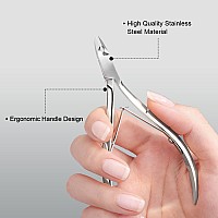 Cuticle Trimmer Cuticle Nippers Gaoy Cuticle Pusher Cuticle Remover Stainless Steel Nail Clippers Cutter Professional Manicure