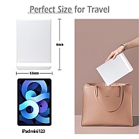 Rrtide Lighted Travel Mirror With Detachable 35Inch 10X 20X Magnifying Mirror Portable Led Tabletop Cosmetic Mirror Of 8 5