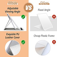 Rrtide Lighted Travel Mirror With Detachable 35Inch 10X 20X Magnifying Mirror Portable Led Tabletop Cosmetic Mirror Of 8 5