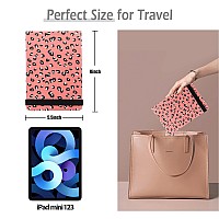 Travel Mirror With Light And Round 10X 20X Magnifying Mirror Pu Leather Travel Makeup Mirror With 3 Light Settings Portable Le