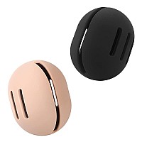 Bezox Makeup Sponge Holder Pack Of 2 Breathable Silicone Beauty Sponge Case For Travel Cute Make Up Blender Container Khak