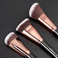 Anmor Contour Brush Premium Contour Blush Bronzer Face Makeup Brush Perfect For Cheek Forehead Jaw Nose Blending Deepening Con