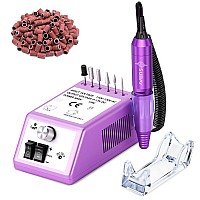 Subay Professional Finger Toe Nail Care Electric Nail Drill Machine Manicure Pedicure Kit Electric Nail Art File Drill With 1 Pa