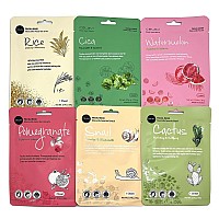 Celavi Kbeauty Skincare Essence Facial Face Mask Korea Skin Care Moisturizing B Set 8 Of Each