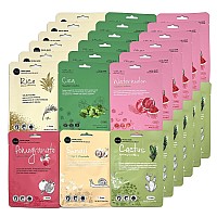 Celavi Kbeauty Skincare Essence Facial Face Mask Korea Skin Care Moisturizing B Set 6 Of Each