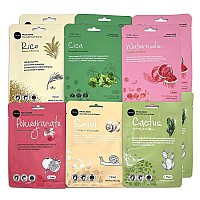 Celavi Kbeauty Skincare Essence Facial Face Mask Korea Skin Care Moisturizing B Set 2 Of Each