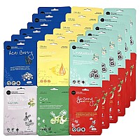 Celavi Kbeauty Skincare Essence Facial Face Mask Korea Skin Care Moisturizing C Set 6 Of Each