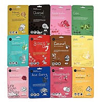 Celavi Kbeauty Skincare Essence Facial Face Mask Korea Skin Care Moisturizing B Set 48 Pack