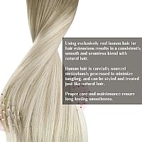 Sunny 24Inch Weft Hair Extensions Ombre Hair Extensions Sew In Human Hair Blonde Hair Extensions Weft Ash Blonde Roots To Platin