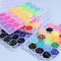 24 Gird Jelly Ab Crystals Rhinestones Resin Nail Beauty Diy Jewelry Accessories Rainbow Ab Resin Flatback Rhinestones Kit Jelly