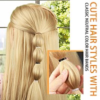 Ygdz Elastic Hair Bands 5 Colors 600 Pcs Hair Ties Mini Hair Rubber Bands Elastic Hair Ties For Girl Ponytail Holders Hair