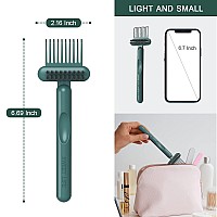 Rhos 2In1 Hair Brush Cleaner And Remover Tool Comb For Removing Hair And Dust Suitable For Home And Salon Use 1 Packgreen