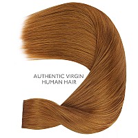 Wennalife Wire Hair Extensions Increase 50 Lifespan Real Human Hair 20 Inch 110G Auburn Ginger Remy Wire Hair Extensions Invi