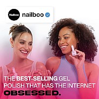 Nailboo Premier Forever Glaze Gel Nail Polish Sheer Metallic Glitter Glam Queen Led Nail Lamp Gel Polish Selfleveling Diy N