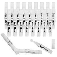 20Pcs Nail Glue For Acrylic Nail Tips Adhesive Super Bond For Diy Nail Art 2Gpc