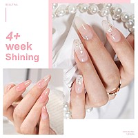 Beautpal Milky White Jelly Nude Gel Nail Polish Set 10 Transparent Colors Sheer Pink Orange Soak Off Uvled Lamp Gel Nail Kit F