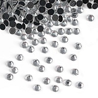 Htvront Rhinestones For Crafting Crystal Hotfix Rhinestones Come With Hot Melting Glue Bright Color Shining Flatback Rhinest