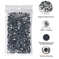 Htvront Rhinestones For Crafting Crystal Hotfix Rhinestones Come With Hot Melting Glue Bright Color Shining Flatback Rhinest