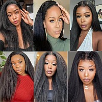 Daimer Brazilian Yaki Straight Hair Unprocessed Virgin Hair Kinky Straight Sew In Hair Extensions Real Human Hair Weave For Blac