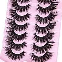 Lashes Flat Faux Mink Eyelashes Fluffy 20Mm Long False Eyelashes Dramatic Cat Eye Eyelashes Wispy 3D Crossed Thick Fox Eyelashes