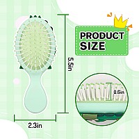 Dinatis Toddler Hair Brush Mini Hair Brush For Kids Travel Hair Brush For Boys And Girls Baby Detangler Brush For Thin Hai