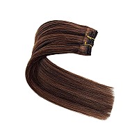 Clip In Human Hair Extensions 16 Inch 70G 7Pcs Ash Blonde Balayage Blonde Highlights 100 Real Human Hair Clip In Extensions Do