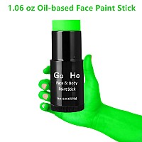 Go Ho Creamblendable Amazon Green Face Paint Stick 106 Ozfullcoverage Amazon Green Body Paint Stick For Adults Children Ha