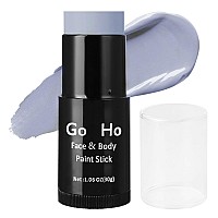 Go Ho Creamblendable Light Grey Face Paint Stickfullcoverage Grey Body Paint Stick For Adults Children Halloween Cosplay Sfx