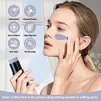 Go Ho Creamblendable Light Grey Face Paint Stickfullcoverage Grey Body Paint Stick For Adults Children Halloween Cosplay Sfx