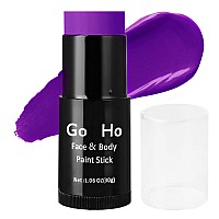 Go Ho Creamblendable Purple Face Paint Stick 106 Ozfullcoverage Purple Body Paint Stick For Adults Children Halloween Cosp