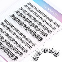 Lankiz Lash Clusters Diy Eyelash Extensions 100 Clusters Lashes C Curl Individual Lashes Eyelash Clusters Extensions Wispy Lashe