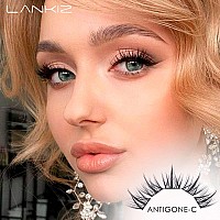 Lankiz Lash Clusters Diy Eyelash Extensions 100 Clusters Lashes C Curl Individual Lashes Eyelash Clusters Extensions Wispy Lashe