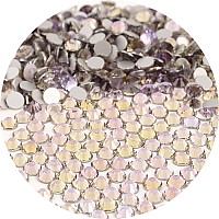 Ncb Nancybeads 1500Pcs Flatback Round Glass Nail Art Rhinestones Crystal For Diy Making Accessories Shoes Clothes Face Art Ba