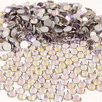 Ncb Nancybeads 1500Pcs Flatback Round Glass Nail Art Rhinestones Crystal For Diy Making Accessories Shoes Clothes Face Art Ba