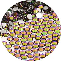 Ncb Nancybeads 1500Pcs Flatback Round Glass Nail Art Rhinestones Crystal For Diy Making Accessories Shoes Clothes Face Art Ba