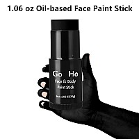 Go Ho Creamblendable Black Face Paint Stick 106 Ozfullcoverage Black Face Body Paint For Adult Children Halloween Cosplay