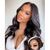 Mentor Glueless Wigs Human Hair Wear And Go Glueless Wig For Beginner Pre Plucked Pre Cut Lace Front Wigs Body Wave 6X4 Hd Lace