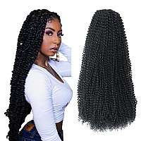 Rosdina Passion Twist Hair 28 Inch 7 Packs Natural Black Super Long Bohemian Hair For Passion Twist Crochet Hair Butterfly Loc