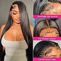 Jarama 13X4 Straight Lace Front Wigs Human Hair 20 Inch 180 Density Hd Transparent Lace Front Wigs Human Hair Pre Plucked Gluel