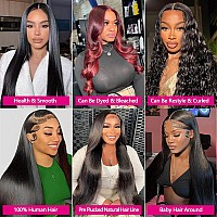 Jarama 13X4 Straight Lace Front Wigs Human Hair 20 Inch 180 Density Hd Transparent Lace Front Wigs Human Hair Pre Plucked Gluel