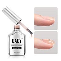 Gaoy Builder Gel For Nails 16Ml Nail Strengthener In A Bottle Nail Extension Hard Gel Soak Off Long Lasting Uv Gel 1729 Nude