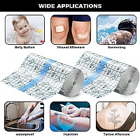 Bfons 6 X 11 Yard Tattoo Aftercare Waterproof Bandages Tattoo Cover Up Tape Tattoo Supplies Care And Equipment Second Skin Pro