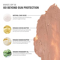 Raw Element Ultramoisturizing Tinted Face Cream Non Toxic Mineral Face Sunscreen Daily Tinted Moisturizer Nonnano Zinc Oxid