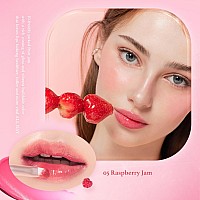 Dasique Fruity Lip Jam 08 Cherry Jam Highshine Finish Moisturizing Vegan Cruelty Free Lip Balm