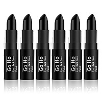 Go Ho 6Pcs Eye Black Face Paint Stick For Sportswaterproof Eye Black Baseball Giftssoftballfootball Accessorieseasy To Color