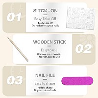 Hot Pink Press On Nails Short Square Kxamelie Natural Short Gel Nails Glue On Acrylic Nails Press Ons Featured Protective Coat