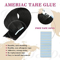 Tape In Hair Extensions Human Hair 100 Real Remy Human Hair Extensions Seamless Straight Hair Extensions Real Human Hair Tape I