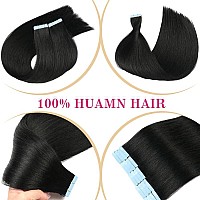 Tape In Hair Extensions Human Hair 100 Real Remy Human Hair Extensions Seamless Straight Hair Extensions Real Human Hair Tape I