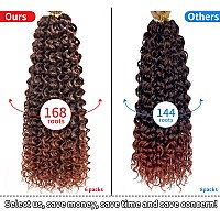 Curly Crochet Hair Water Wave Gogo Curl Crochet Hair Deep Wave Wavy Braids Beach Curl Crochet Hair For Women 18 Inchpack Of 6